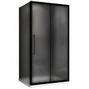 Душевой уголок 130x90 см Abber Schwarzer Diamant AG30130BMH-S90BM матовое