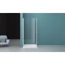 Душевой уголок 100x80 см BelBagno Etna ETNA-AH-2-80/100-C-Cr прозрачное