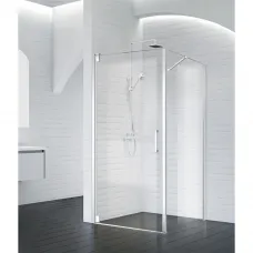 Душевой уголок 100x80 см BelBagno MARMI-AH-1-100/80-C-Cr прозрачное