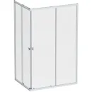 Душевой уголок Am.Pm Sunny W87G-403-12090-MT 118,3x88,3 см, профиль матовый хром, стекло прозрачное