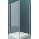 Душевой уголок 100x90 см BelBagno Etna ETNA-AH-2-90/100-C-Cr прозрачное