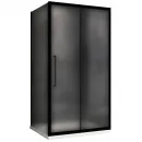 Душевой уголок 140x70 см Abber Schwarzer Diamant AG30140BMH-S70BM матовое