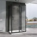 Душевой уголок 150x100 см Abber Schwarzer Diamant AG30150B-S100B-S100B прозрачное