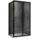 Душевой уголок 130x90 см Abber Schwarzer Diamant AG30130B5-S90B5 прозрачное