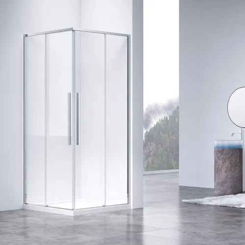 Душевой уголок 100x79 см Vincea Slim-N VSS-4SN8010CL прозрачное