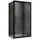 Душевой уголок 140x90 см Abber Schwarzer Diamant AG30140BMH-S90BM матовое