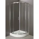Душевой уголок с поддоном 90x90x200 см BelBagno Uno текстурное UNO-GL-R-2-90-P-CR-TR