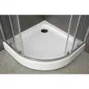 Душевой уголок с поддоном 90x90x200 см BelBagno Uno текстурное UNO-GL-R-2-90-P-CR-TR