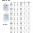 Душевой уголок Riho Scandic NXT X201 G001032120 77,2x77,2 см R, профиль хром, стекло прозрачное