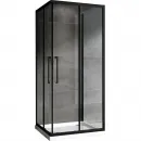 Душевой уголок 90x90 см Abber Schwarzer Diamant AG02090BH-S90B прозрачное
