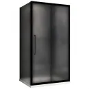 Душевой уголок 150x70 см Abber Schwarzer Diamant AG30150BMH-S70BM матовое
