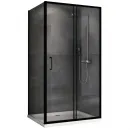 Душевой уголок 150x100 см Abber Schwarzer Diamant AG30150B5-S100B5 прозрачное