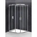 Душевой уголок 119,5x89,5 см BelBagno Uno UNO-195-RH-2-120/90-C-Cr прозрачное
