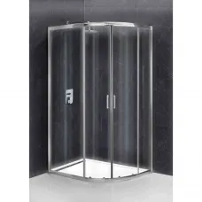 Душевой уголок 119,5x89,5 см BelBagno Uno UNO-195-RH-2-120/90-C-Cr прозрачное