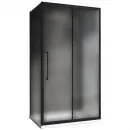 Душевой уголок 150x70 см Abber Schwarzer Diamant AG30150BMH-S70BM-S70BM матовое
