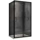Душевой уголок 150x70 см Abber Schwarzer Diamant AG30150B5-S70B5 прозрачное