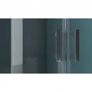 Душевой уголок 100x100 см BelBagno Kraft KRAFT-R-2-100-C-Cr прозрачное