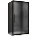 Душевой уголок 150x90 см Abber Schwarzer Diamant AG30150BMH-S90BM матовое