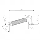 Гигиеническая лейка Bossini Nikita B00650.030