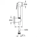 Гигиенический набор Grohe Tempesta-F 27812IL1