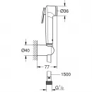 Гигиенический набор Grohe Tempesta-F 26353000