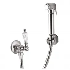 Гигиенический набор хром, ручка Swarovski Cezares Diamond DIAMOND-KS-01-Sw