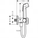 Гигиенический набор Hansgrohe Bidette 1jet S 29230000