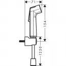 Гигиенический набор Hansgrohe Bidette 1jet S 29234000