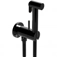 Гигиенический душ Cisal Shower TT00794540 со смесителем, черный матовый