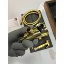 Гигиенический душ Timo Saona 2389/17SM со смесителем, золотой матовый
