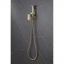 Гигиенический душ Abber Wasserfall AF8625G со смесителем, золотой матовый