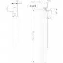 Гигиенический душ Abber Daheim AF8226W со смесителем, белый матовый