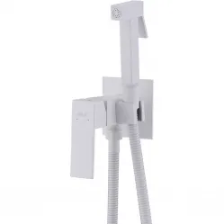 Гигиенический душ Abber Daheim AF8226W со смесителем, белый матовый