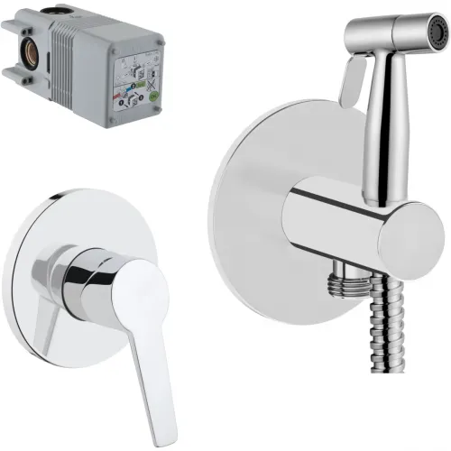 Гигиенический душ VitrA Hygienic A49271EXP со смесителем, хром