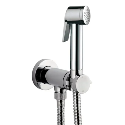 Гигиенический душ Bossini Paloma Flat E37011B.030 со смесителем, хром