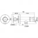 Гигиенический душ Bossini Paloma Flat E37011B.030 со смесителем, хром