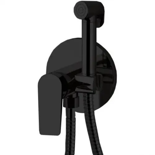 Гигиенический душ Remer Dream D65WNO со смесителем, черный матовый