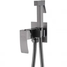 Гигиенический душ Abber Wasserfall AF8625NG со смесителем, никель