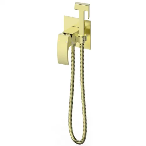 Гигиенический душ Wonzon & Woghand Fit WW-88829009-BG со смесителем, золотой матовый