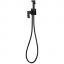Гигиенический душ Abber Wasserfall AF8625B со смесителем, черный матовый