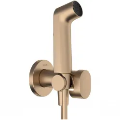 Гигиенический душ Hansgrohe Bidette 1jet S 29232140 со смесителем, бронза