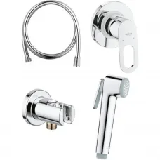 Гигиенический душ Grohe BauLoop 124895 со смесителем, хром