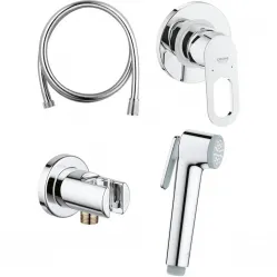 Гигиенический душ Grohe BauLoop 124895 со смесителем, хром