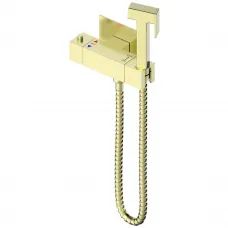 Гигиенический душ Wonzon & Woghand WW-88819903-BG с термостатом, золотой матовый