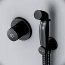 Гигиенический душ Am.Pm X-Joy F40P85A22 со смесителем, черный матовый