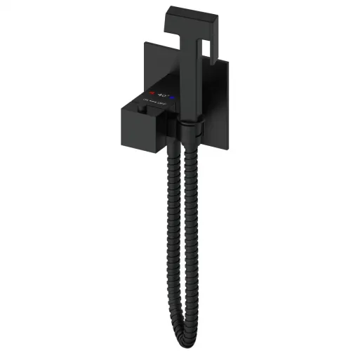 Гигиенический душ Wonzon & Woghand WW-88829910-MB с термостатом, черный матовый