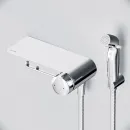 Гигиенический душ Am.Pm X-Joy TouchReel F0H85A800 со смесителем, хром