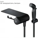 Гигиенический душ Am.Pm X-Joy TouchReel F0H85A822 со смесителем, черный матовый