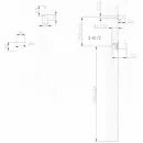Гигиенический душ Abber Rund AF8725G со смесителем, CoolStart, золотой матовый
