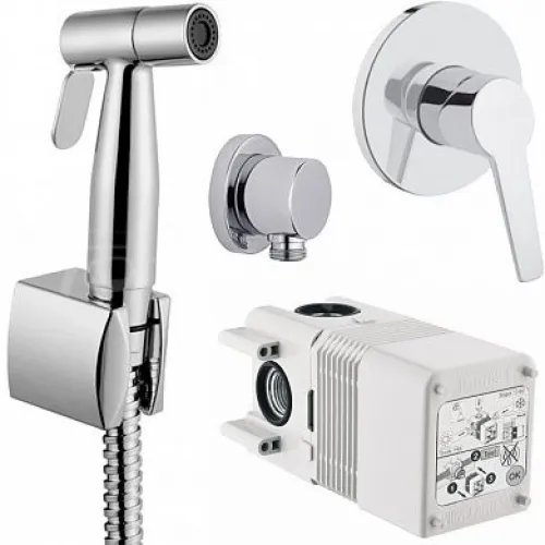 Гигиенический душ Vitra Solid S A49226EXP со смесителем, хром